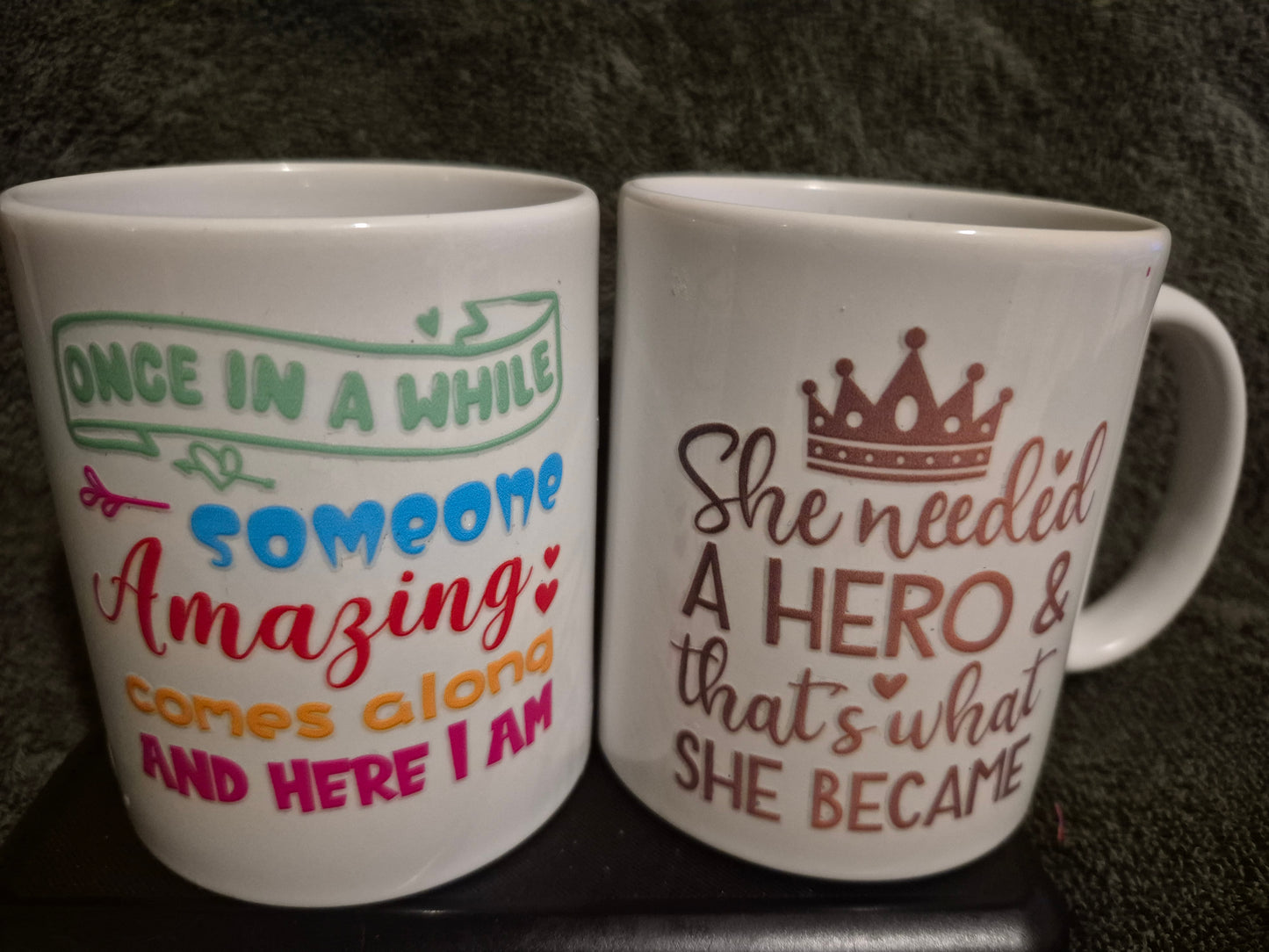 Motivational and inspirational mugs