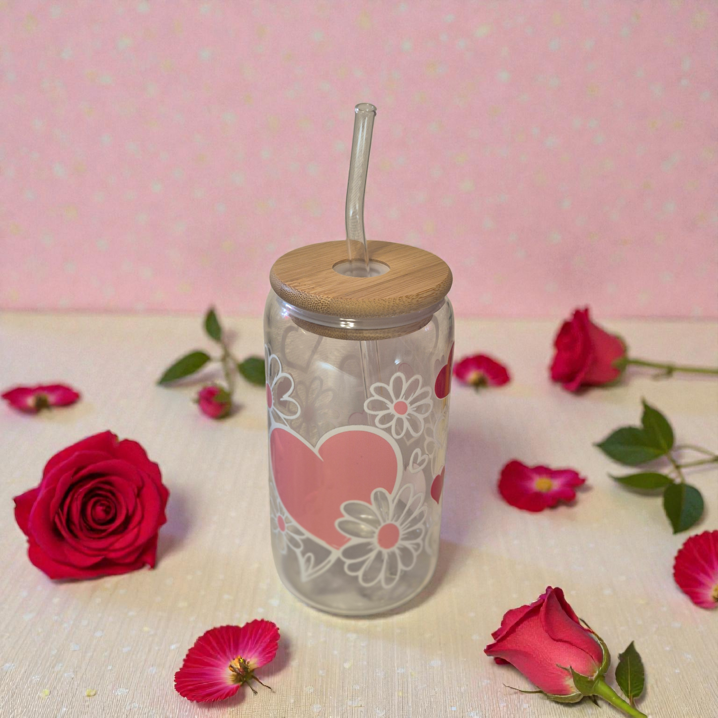 Valentine Day 16oz Glasses