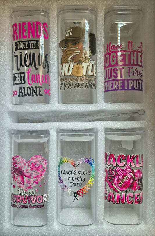 inspirational drinking glasses