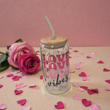 Valentine Day 16oz Glasses