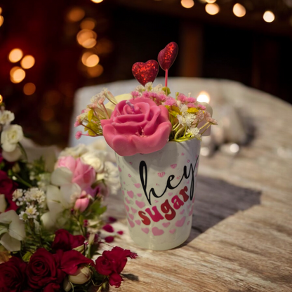 Valentines Day Candles - cups