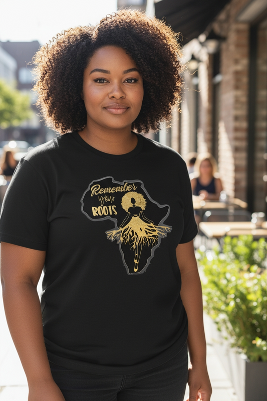 Black HISTORY Short sleeve T-shirts