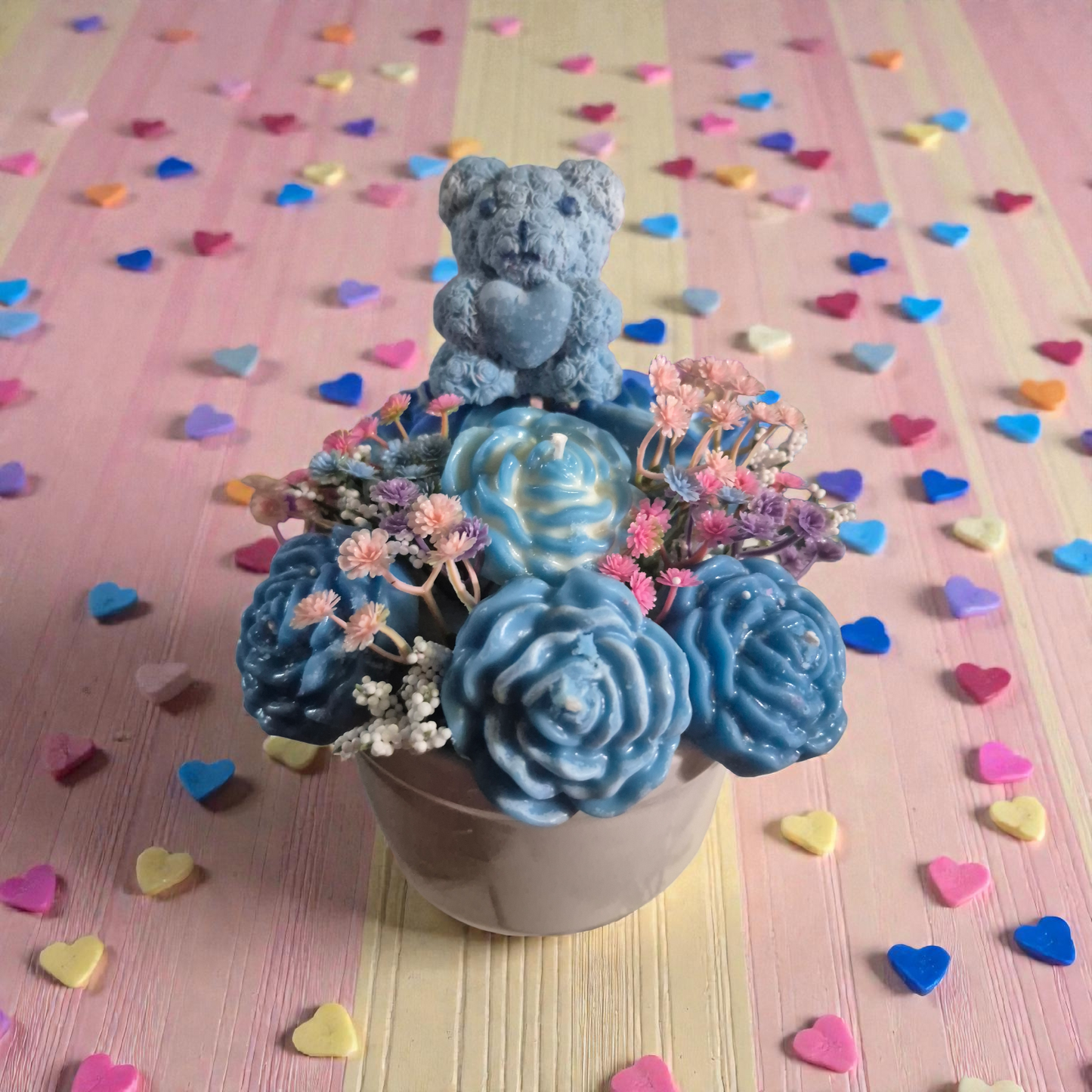 Valentines Day Candles in a Box