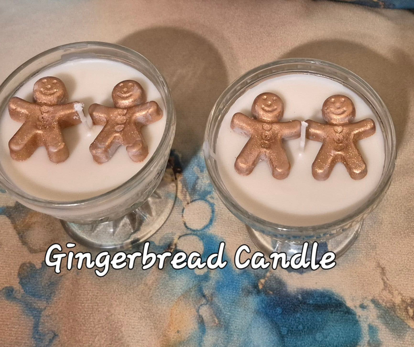 Gingerbread Candles