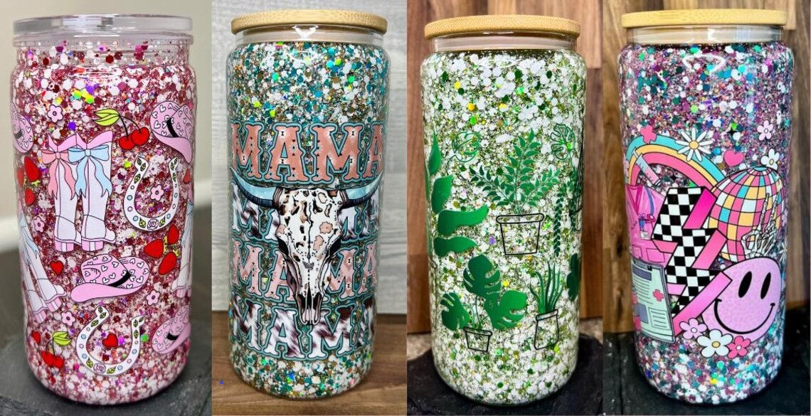 16 oz Snow globes