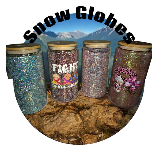 16 oz Snow globes