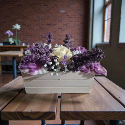 Valentines Day Candles in a Box