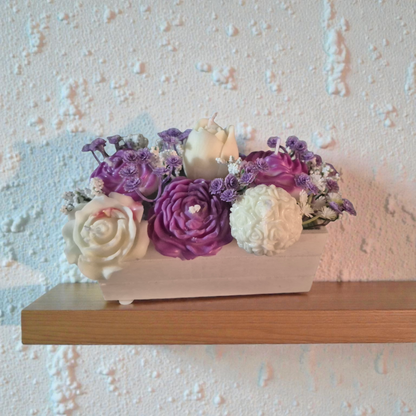 Valentines Day Candles in a Box